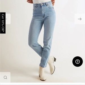 Rollas Duster High Rise Slim Jeans